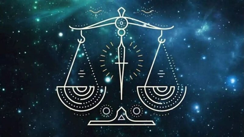 Hình ảnh một người phụ nữ Thiên Bình đang cân nhắc giữa các lựa chọn, tượng trưng cho sự cân bằng