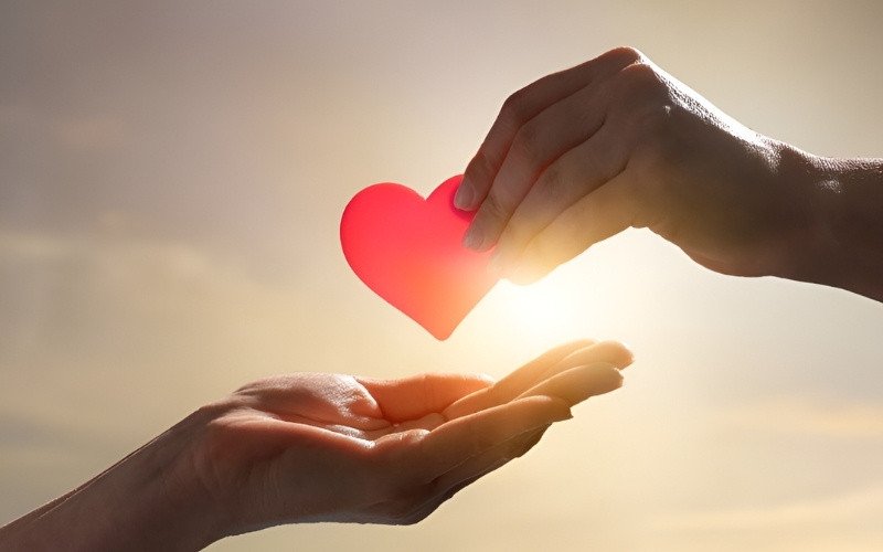 Hình ảnh một cặp đôi hạnh phúc, tượng trưng cho nỗ lực vun đắp tình cảm để vượt qua mọi thử thách, kể cả khi nữ Bính Tý 1996 lấy chồng có tuổi không quá hợp.