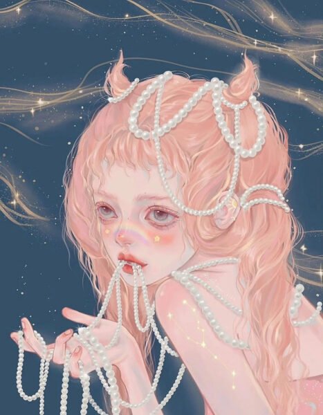 Hình ảnh anime cô nàng Bọ Cạp bí ẩn và đầy cuốn hút