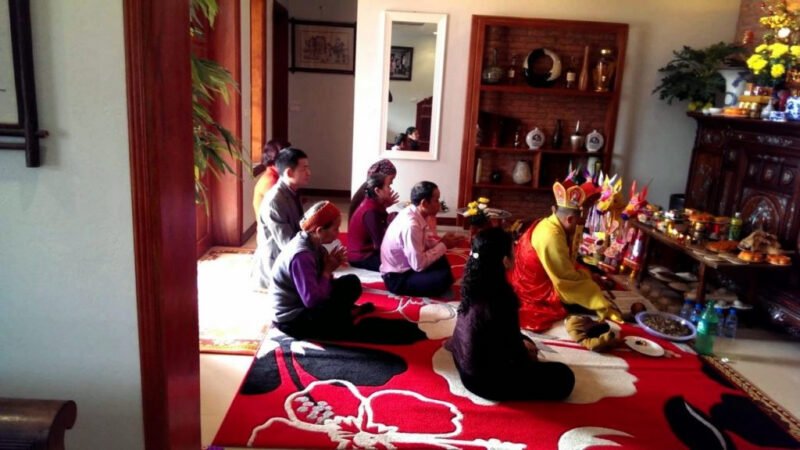 Mâm lễ cúng nhập trạch nhà mới đầy đủ các vật phẩm truyền thống