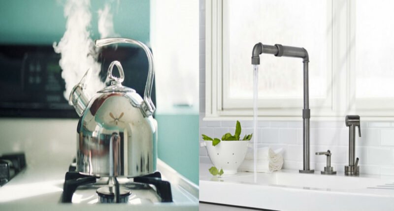 Gia chủ đun nước sôi vào ngày đầu tiên về nhà mới