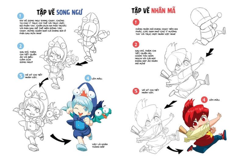 Tập vẽ 12 cung hoàng đạo đơn giản