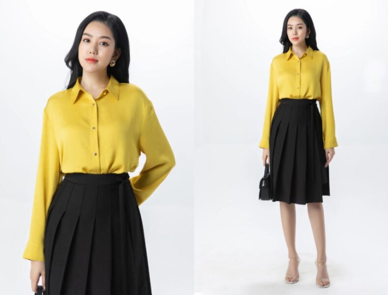 Người tuổi Mão hợp màu vàng nên lựa chọn áo sơ mi màu vàng để thu hút tài lộc