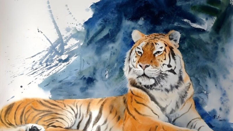 Biểu tượng con Hổ, đại diện cho tuổi Giáp Dần sinh năm 1974