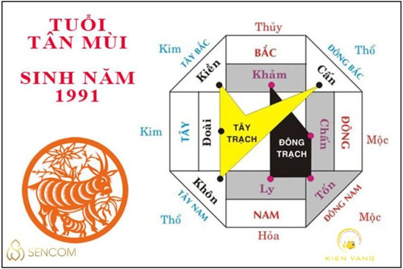 Phong thủy hướng tốt cho nữ giới 32 tuổi Tân Mùi để tăng cường vận khí