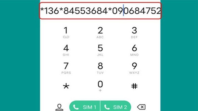 Nhập lệnh USSD để chuyển số dư sim sang ZaloPay