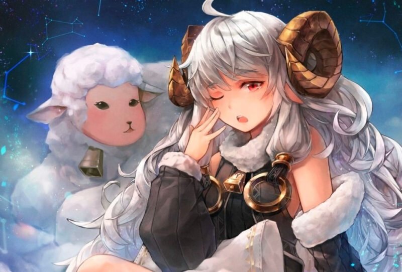 Cung hoàng đạo Bạch Dương anime xinh xắn