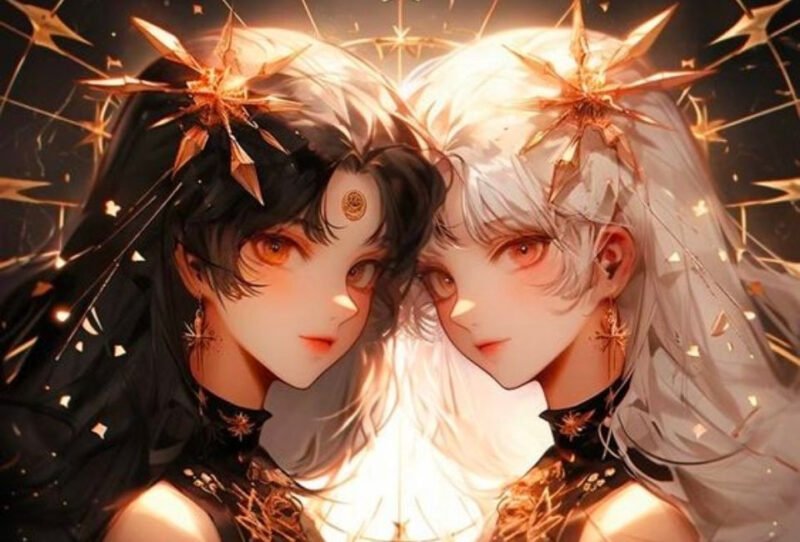 Cung hoàng đạo Song Tử anime đôi