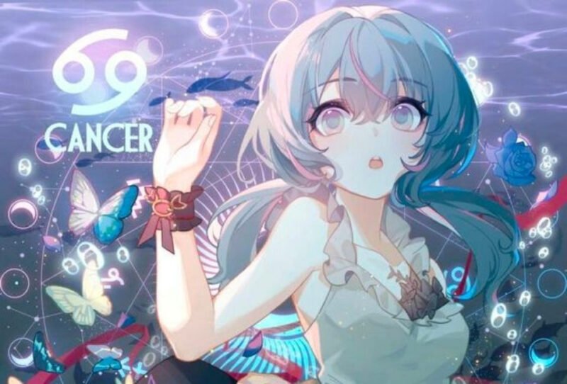 Cung hoàng đạo Cự Giải anime nữ dịu dàng