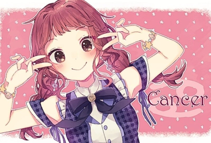 Cung hoàng đạo Cự Giải anime Nhật Bản với trực giác