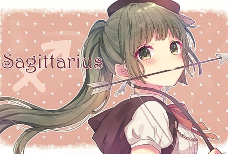 Hình ảnh cung hoàng đạo Nhân Mã anime phiêu lưu và tự do