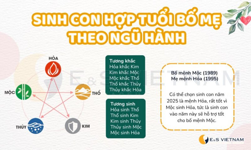 Cách xem tuổi sinh con quan trọng nhất là gì theo ngũ hành