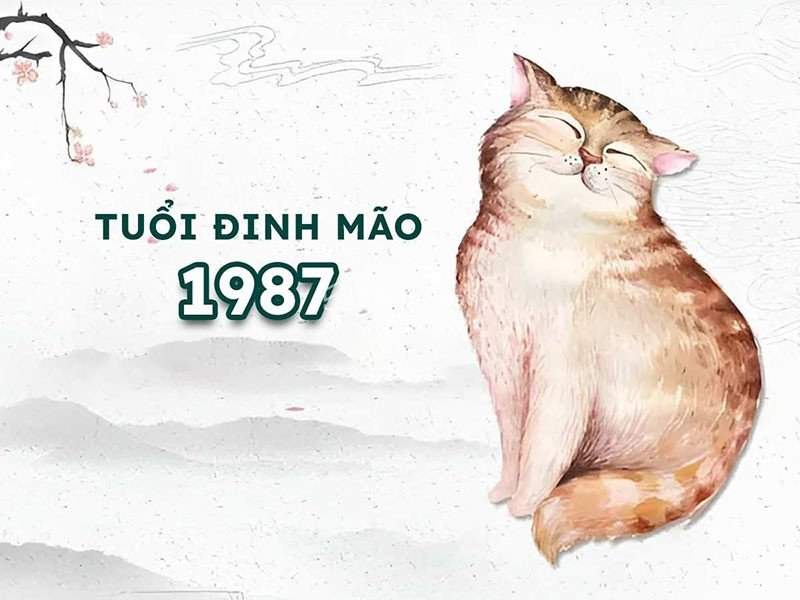 Biểu tượng con giáp Mão thể hiện tuổi Đinh Mão 1987