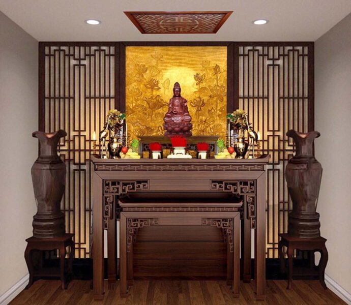 Hướng đặt bàn thờ hợp mệnh Nhâm Dần 1962
