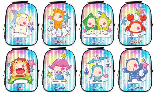 Các ký hiệu cung hoàng đạo đơn giản theo phong cách chibi, gợi cảm hứng sáng tạo và dễ dàng để phác họa