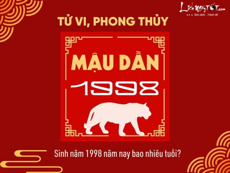 1998 Tuổi Con Gì Bao Nhiêu Tuổi: Giải Mã Chi Tiết Về Tuổi Mậu Dần
