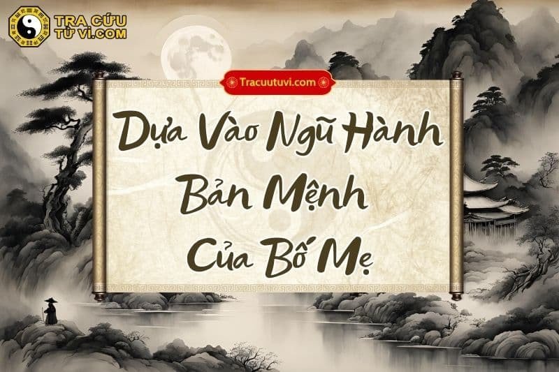 Phân tích Ngũ Hành bản mệnh khi xem tuổi con hợp với bố mẹ