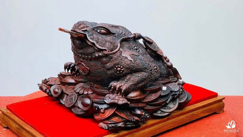 Thiềm Thừ (Cóc ba chân) mang tài lộc đến cho nữ Đinh Sửu