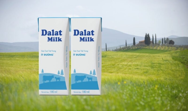 Sữa tươi Dalat Milk, món quà tinh khiết từ thiên nhiên