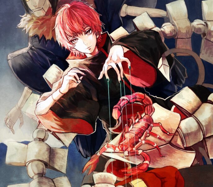 Hình ảnh Bọ Cạp nữ cute với mái tóc đen và ánh mắt sắc sảo