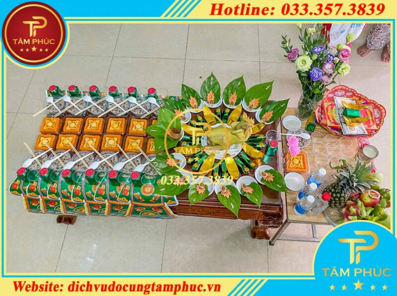 Chuẩn bị mâm cúng căn cho bé trai 12 tuổi theo phong tục miền Trung