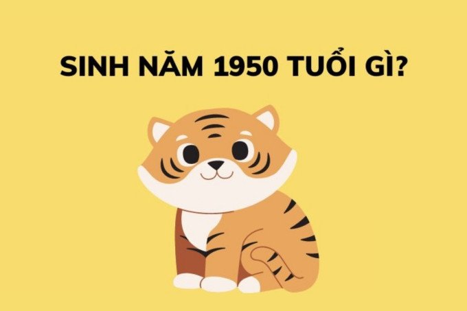 Người sinh năm 1950 là tuổi con gì theo cung hoàng đạo, tử vi Canh Dần