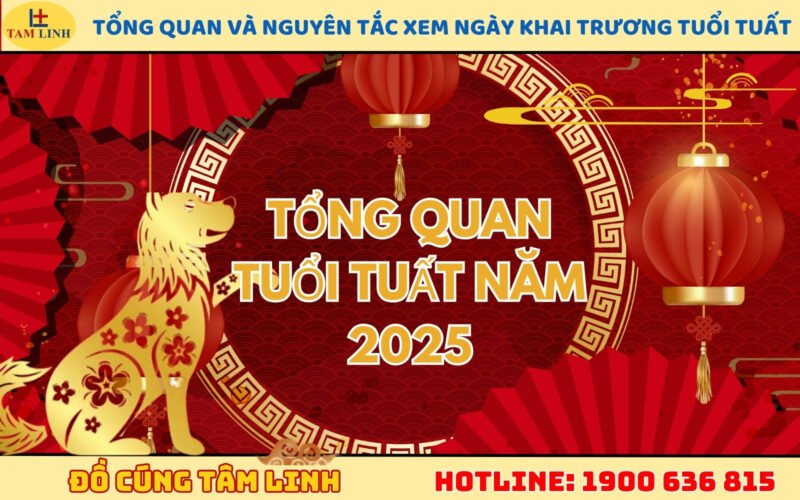 Tổng quan và nguyên tắc xem ngày khai trương tuổi Tuất năm 2025