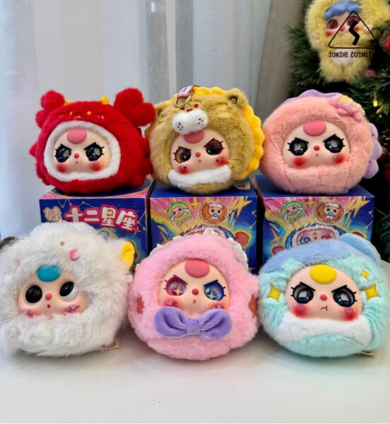 Các mô hình Baby Three với thiết kế đáng yêu và biểu cảm ngộ nghĩnh