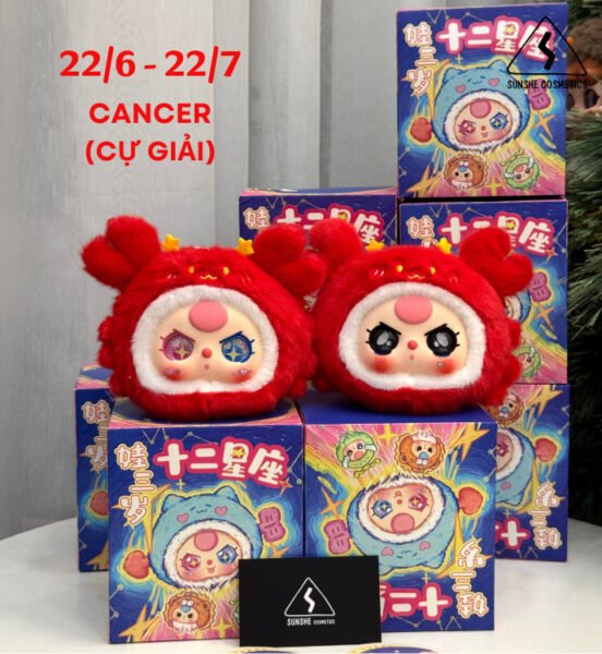 Mẫu vẽ Baby Three cung Cự Giải đáng yêu