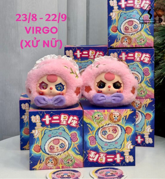 Mẫu vẽ Baby Three cung Xử Nữ với vẻ ngoài tinh tế
