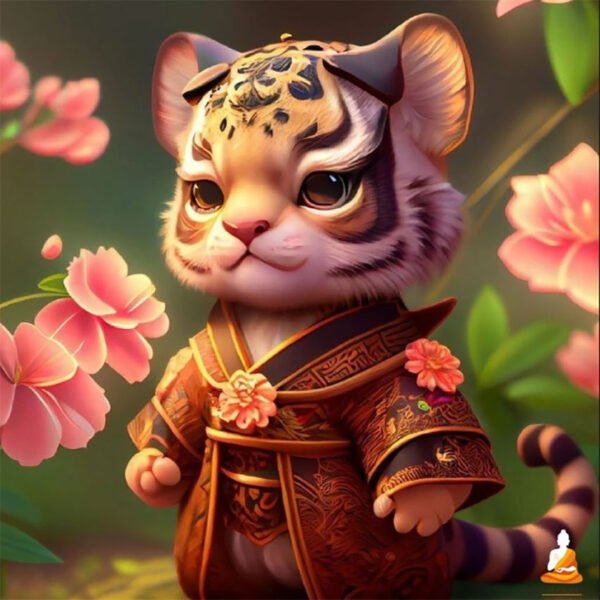 Hổ đại diện cho tuổi Dần trong 12 con giáp, mạnh mẽ và dũng cảm, trong bối cảnh tử vi tuần mới