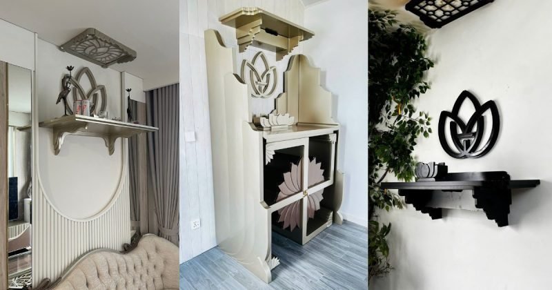 hướng dẫn khoan tường lắp bàn thờ treo, kỹ thuật lắp bàn thờ