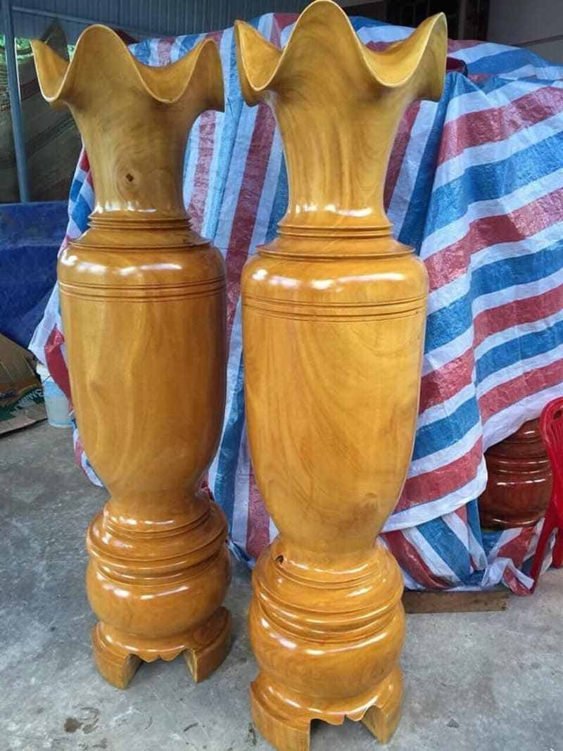 Lục Bình Gỗ Cây Bàng Lựa Chọn Phong Thủy Hoàn Hảo (1)