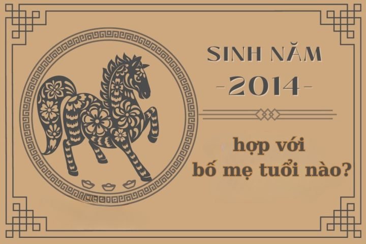 Gia đình hạnh phúc với bố mẹ và con tuổi Giáp Ngọ hòa hợp