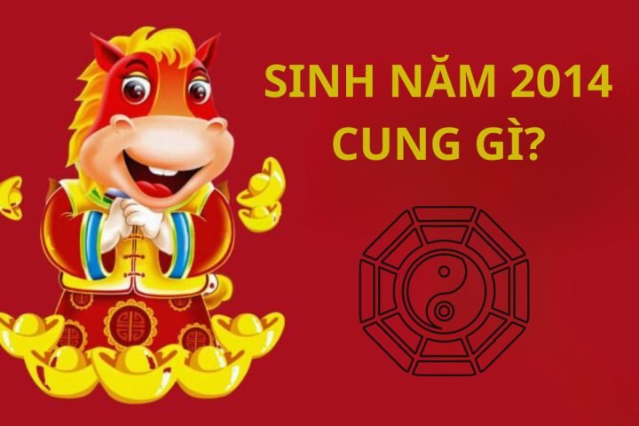 Biểu đồ bát quái và cung mệnh của người sinh năm Giáp Ngọ 2014