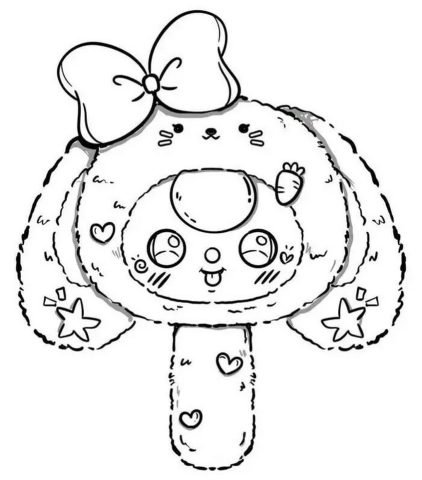 Tranh Baby Three tô màu ngộ nghĩnh