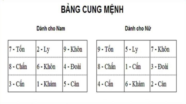 Sự khác biệt giữa sinh mệnh và cung mệnh trong cách xem tử vi