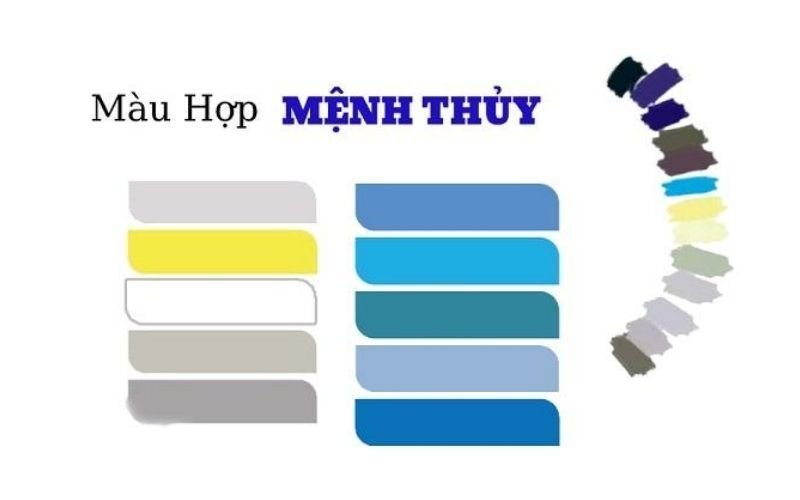 Màu sắc hợp mệnh Thủy của người 28 tuổi Đinh Sửu