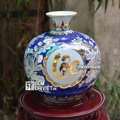 Bình hút tài lộc phong thủy cho lễ khai trương tuổi Quý Mùi 2003