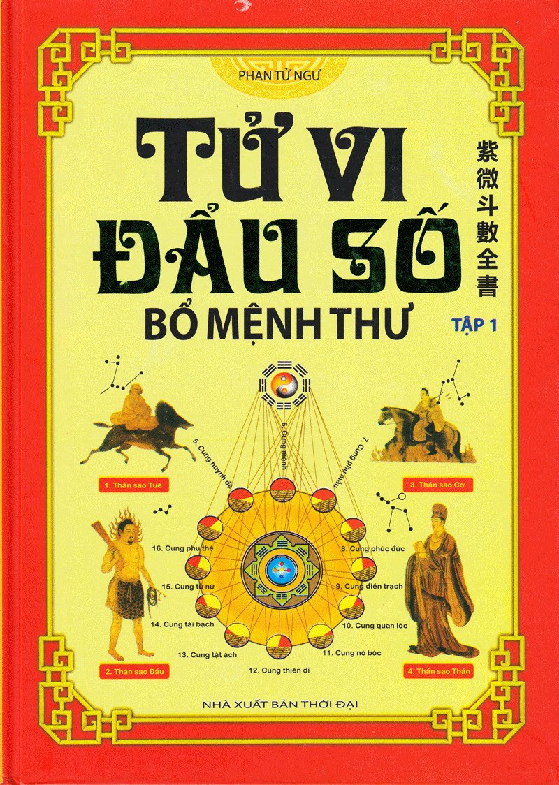 Bộ sách Tử Vi Đẩu Số Bổ Mệnh Thư Phan Tử Ngư