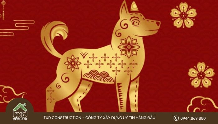 Con chó, linh vật của tuổi Tuất, biểu tượng cho người sinh năm 2006 mệnh Thủy