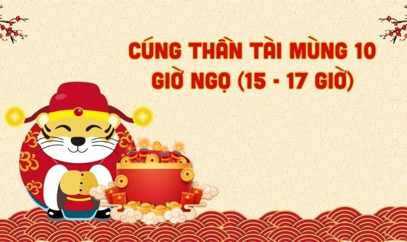Cúng Thần Tài giờ Thân, thu hút tài lộc
