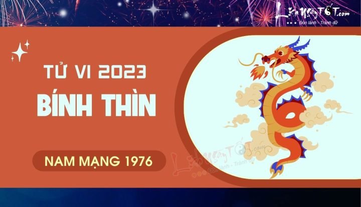 Hình ảnh minh họa tử vi tuổi Bính Thìn 1976 nam mạng trong năm 2023