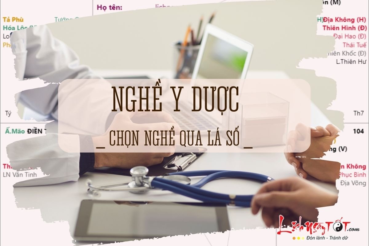 Ngành y dược qua tử vi