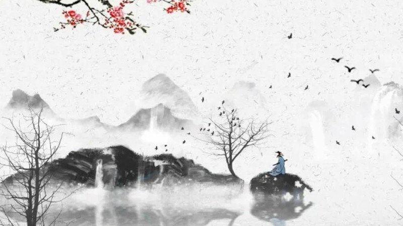 Người đang di chuyển và suy nghĩ về cuộc đời, tượng trưng cho sao Thiên Đồng ở cung Thiên Di