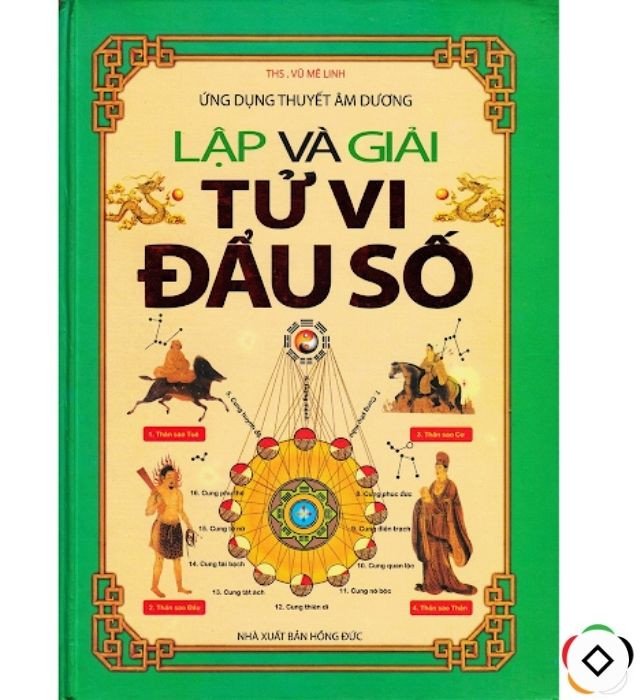 Sách luận giải lá số tử vi nhận biết vận hạn và diện tướng của Vũ Mê Linh