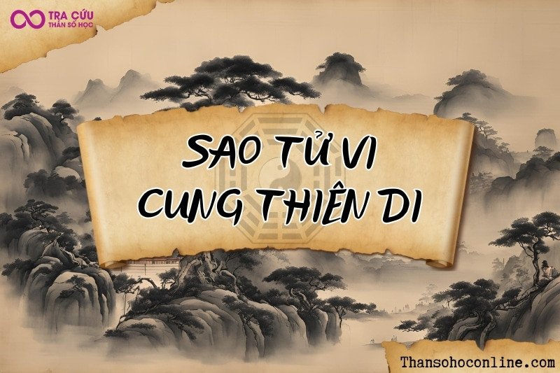 Sao Tử Vi ở cung Thiên Di chủ về các mối quan hệ trong xã hội tốt đẹp, gặp được môi trường phù hợp, biết nắm bắt cơ hội, thời thế
