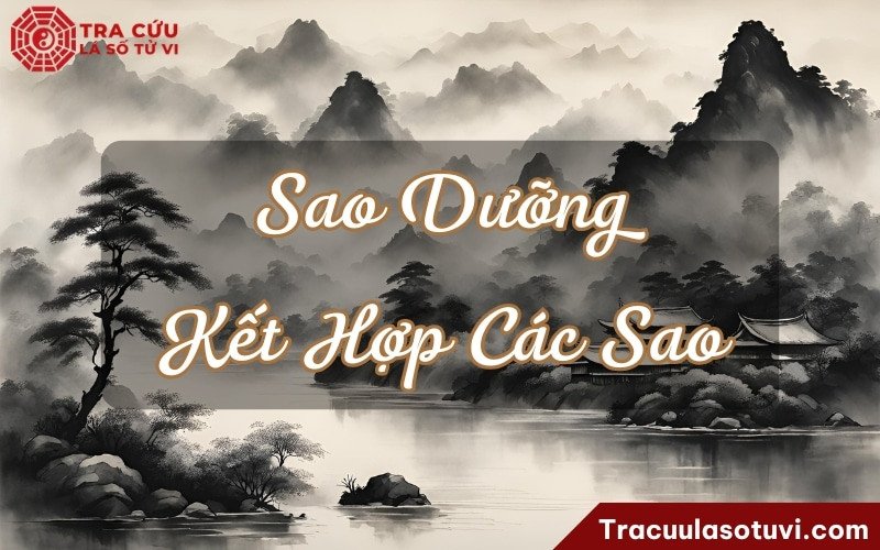 Sự kết hợp của sao dưỡng với các sao khác trong tử vi