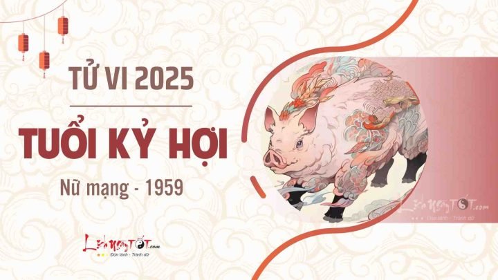 Tử vi tuổi Kỷ Hợi nữ mạng năm 2025 với hình ảnh tượng trưng cho sự chiêm nghiệm vận hạn