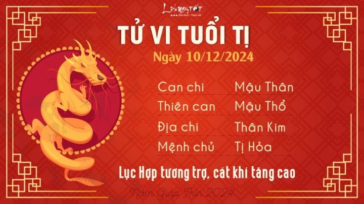 Tử vi tuổi Tý ngày 10 tháng 12